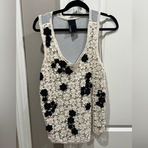 Anthropologie crocheted tank